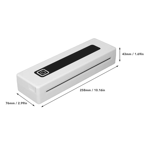 YDuupxe Bluetooth Thermal Printer Multifunctional Portable Thermal Inkless Mobile Printer