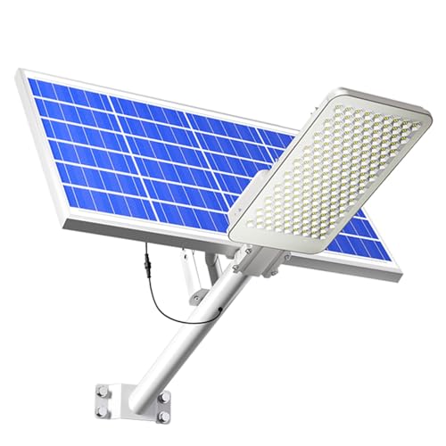 ZXXHNNAIH Solar Street Light IP65 Waterproof Solar Street Lights with Adjustable Solar Panels Can be remotely Controlled,for Basketball Court Parking Lot