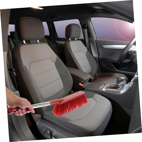 2pcs Whisk Broom Cleaning Brush Counter Duster Car Hand Broom Carpet Hand Brush Couch Hand Brush Dusting Brush Sand Brush Bench Brush Dust Broom Soft Brush Cleaning Stainless Steel FUNOMOCYA