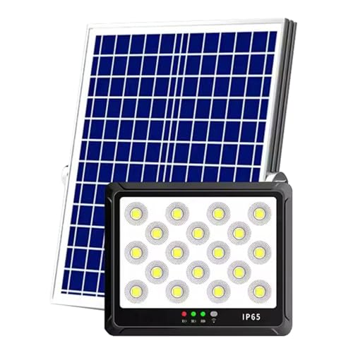 ZXXHNNAIH Solar Street Light IP65 Waterproof Solar Parking Lot Lights,with 19.6ft Cable,Motion Sensor Dusk to Dawn Easy-to-Install for Barn Yard