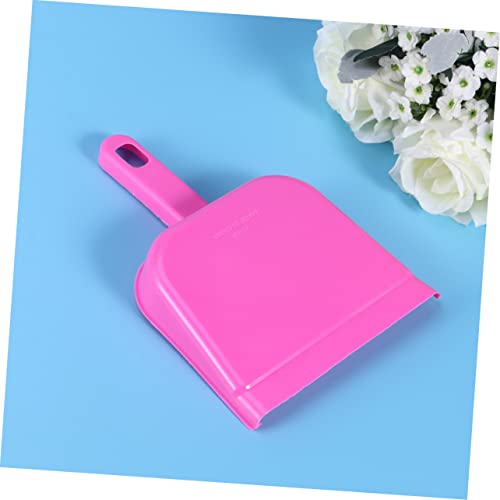 Outanaya Cleaning Tools Computer Keyboard Broom Computer Dustpan Small Camping Broom Cage Cleaner Mini Dustpan and Brush Mini Keyboard Brush Dustpan Short Handle Mini Brush Sofa Brooms Rosy