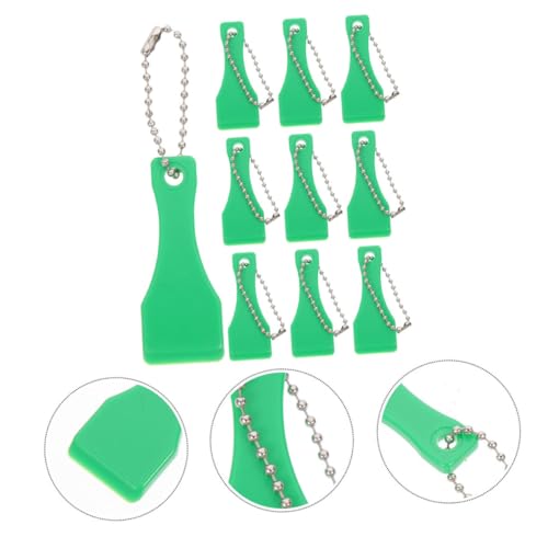 Abaodam 20 Pcs Plastic Scraper Tool Versatile Ticket Scratcher Compact Sticker Remover Scratching Tool Pendant Scraper Tool