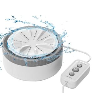 portable washing machine usb powered mini washer turbine 3 modes travel washing machine for business trip, home,apartment, college rooms, portable washing machine