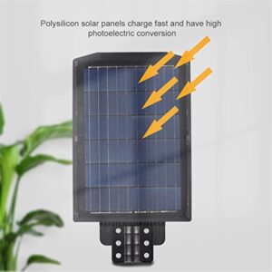 BLHKBAIKB Solar Street Light Outdoor,Dusk to Dawn 30000 Lumens Motion Sensor with Remote Control, IP67 Waterproof LED Solar Outdoor Light for Parking Lot,Garden,Street