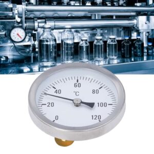 Oven Temperature Meter, High Accuracy Large 63cm Dial, Capillary Tube Design, 63cm Large Dial, for Commercial, Residential Use