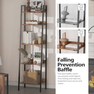 Homedawn 5-Tier Corner Shelf & 5-Tier Ladder Shelf