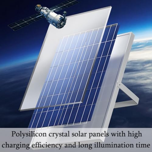 ZXXHNNAIH Solar Street Light IP67 Waterproof Solar Street Lights Outdoor,30ft Wire Light Sensor Solar Parking Lot Lights Dusk to Dawn, for Backyard Garden