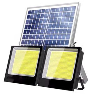 zxxhnnaih solar street light ip66 waterproof street solar light,with 19 ft cables light sensor solar light,for basketball court, road, yard