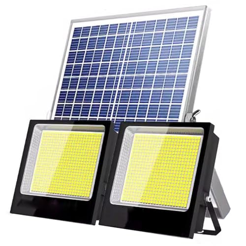 ZXXHNNAIH Solar Street Light IP66 Waterproof Street Solar Light,with 19 Ft Cables Light Sensor Solar Light,for Basketball Court, Road, Yard