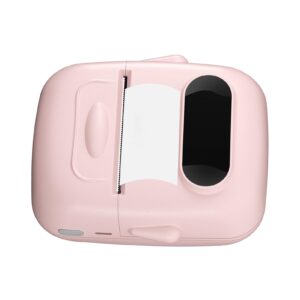 Yosoo Receipt Printer, Square Receipt Printer Portable with Connection Support Thermal Receipt Printer for Clear and Convenient Printing (Pink)