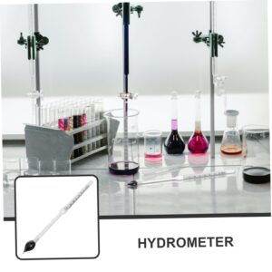 Hohopeti Hydrometer Salt Gauges Densitometer for Fish Tank Salt Water Gravimeter Salt Measurements Liquid Measurements Aquarium Areometer Salt Scales Salinometer Measure Gauges Glass