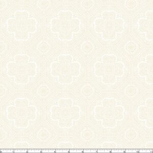 Wilmington Prints Seasons Study Grid Tonal, Fabric by The Yard (Cream)