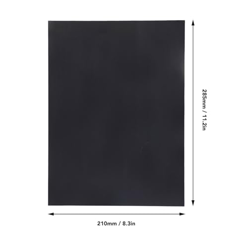 Test Paper, Black Test Paper 210x285mm Clear Spot for Cutting Machine