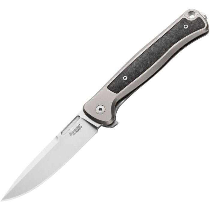 LionSteel Skinny Framelock Gray Ti LSTSK01GY