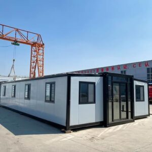 2 Bedroom Portable Living home 20ft Expandable Container House Heavy-Duty Portable Container Home