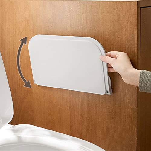 Aurgiarme Wall Mounted Foldable Storage Shelf Multipurpose Organization Holder for Kitchen Bathroom Towel Rack Supplies