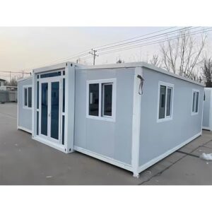 40ft Folding Movable Container Homes Expandable Container House with 3 Bedrooms for Urban and Rural Adventures