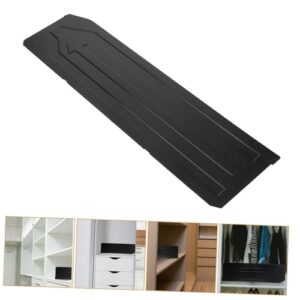 Parliky Partition Plate Storage Bin Divider Purse Bag Divider Closet Divider Purses Separators Cabinet Divider Purse Separator Firm Divider Shelf Retail Shelving Bin Dividers Plastic Black