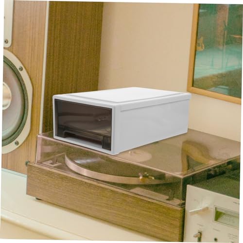 NUOBESTY Drawer Storage Box Storage Drawers Drawer Clothing Organizer Desk Drawer Organizer Bin Drawers Organizer Storage Clothes Drawer Organizer Storage Containers with Drawers Plastic