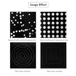 Test Paper, Black Test Paper 210x285mm Clear Spot for Cutting Machine