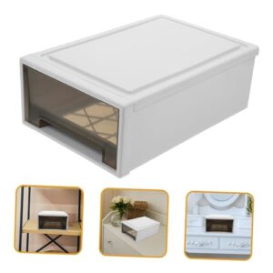 NUOBESTY Drawer Storage Box Storage Drawers Drawer Clothing Organizer Desk Drawer Organizer Bin Drawers Organizer Storage Clothes Drawer Organizer Storage Containers with Drawers Plastic