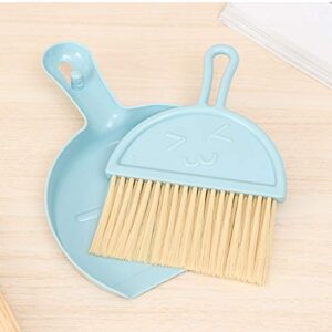 Broom with Dustpan Combo Set Mini Desktop Sweeping Cleaning Brush Small Cleaning Brush and Dustpan Set Broom Set Dust Pan and Broom Set Small Broom Dust Broom Cleaning Tools Apartment Home Essentials