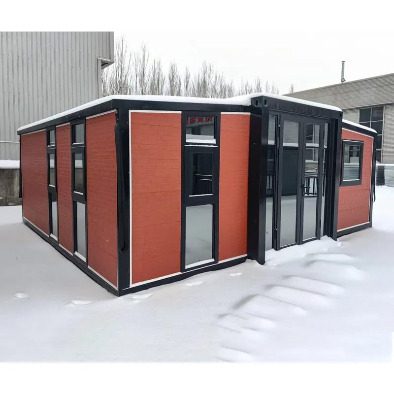 Prefabricated House 20ft 40ft Modular Folding Container Compact and Portable Container Home