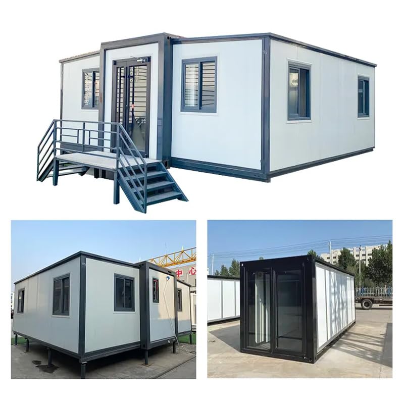 Prefabricated House 20ft 40ft Modular Folding Container Compact and Portable Container Home