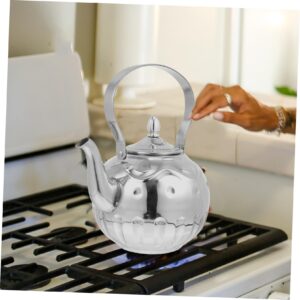 CIYODO 1pc Kettle Drip Coffee Maker Machines Filter Teapot Stainless Teapot Stovetop Teapot Espreso Machine Chinese Teapot Home Espresso Machine Steamed Rice Bucket Silver Stainless Steel