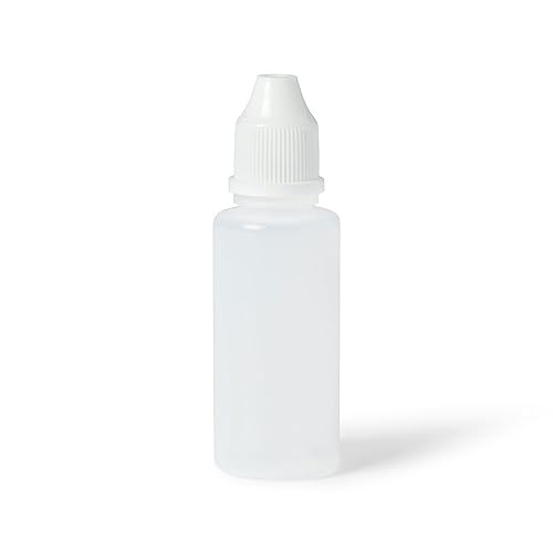 United Scientific™, 30mL Leakproof Dropping Bottle, Pre-Assembled Cap, Pack of 12