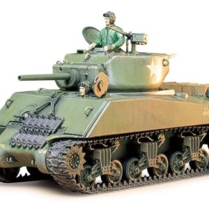 Tamiya 35139 1:35 US Sherman M4A3E2 Jumbo - Model Kit,Plastic Kit,Assembly Kit, Detailed Replica, Tank Kit