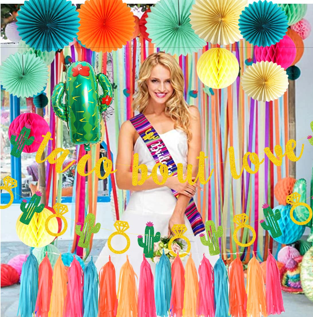 Final Fiesta Bachelorette Party Decorations Mexican Fiesta Theme Taco Bout Love Party Decorations Fiesta Bridal Shower Taco Bout Love Banner Fiesta Party Decorations