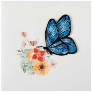 NIQUEA.D, Butterfly Quilling Birthday Card