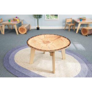 whitney brothers wb0889: nature view live edge round table 20h