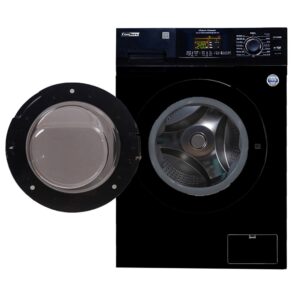 Conserv 15 lbs Compact Combo Sani Washer Vented/Ventless Dryer with Pet Cycle (Black)