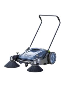 industrial sweeper,floor sweeper manual,street sweeper,just walk and push - 14.5 gallon capacity, 40.1" sweeping width, sweeps 41500 square feet/hour,for shop/workshop/farm/warehouse/road (55)