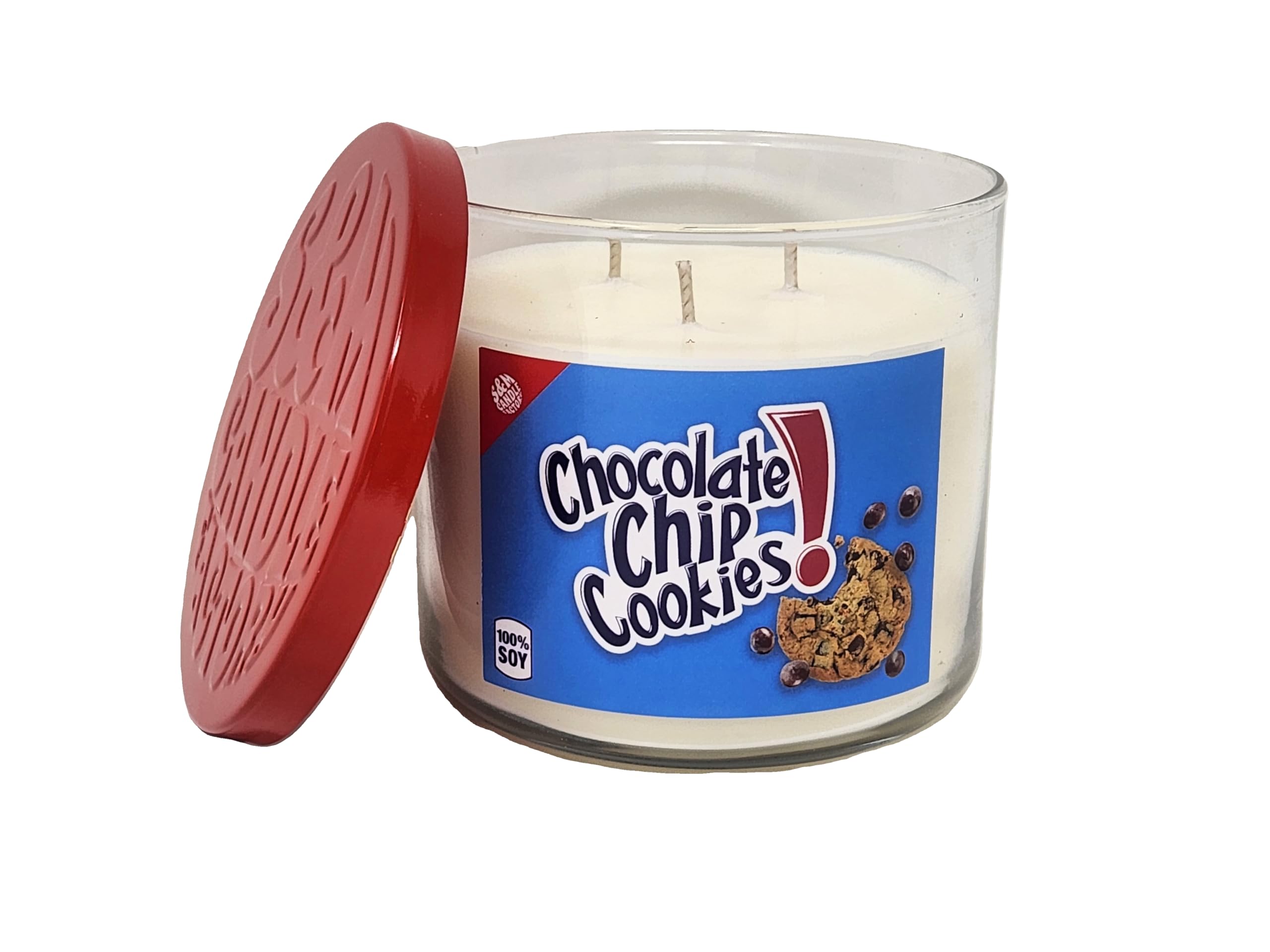 Chocolate Chip Cookies Candle ~ 3 Wick ~ Premium Coconut & Soy Wax