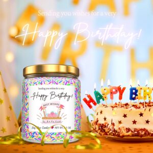 Birthday Gifts for Women Birthday Cake Candles Gifts for Best Friends Women Happy Birthday Gift for Women Female Sister Mom Wife Her Girlfriend Coworker Bestie Womens Birthday Gifts Candles for Cake