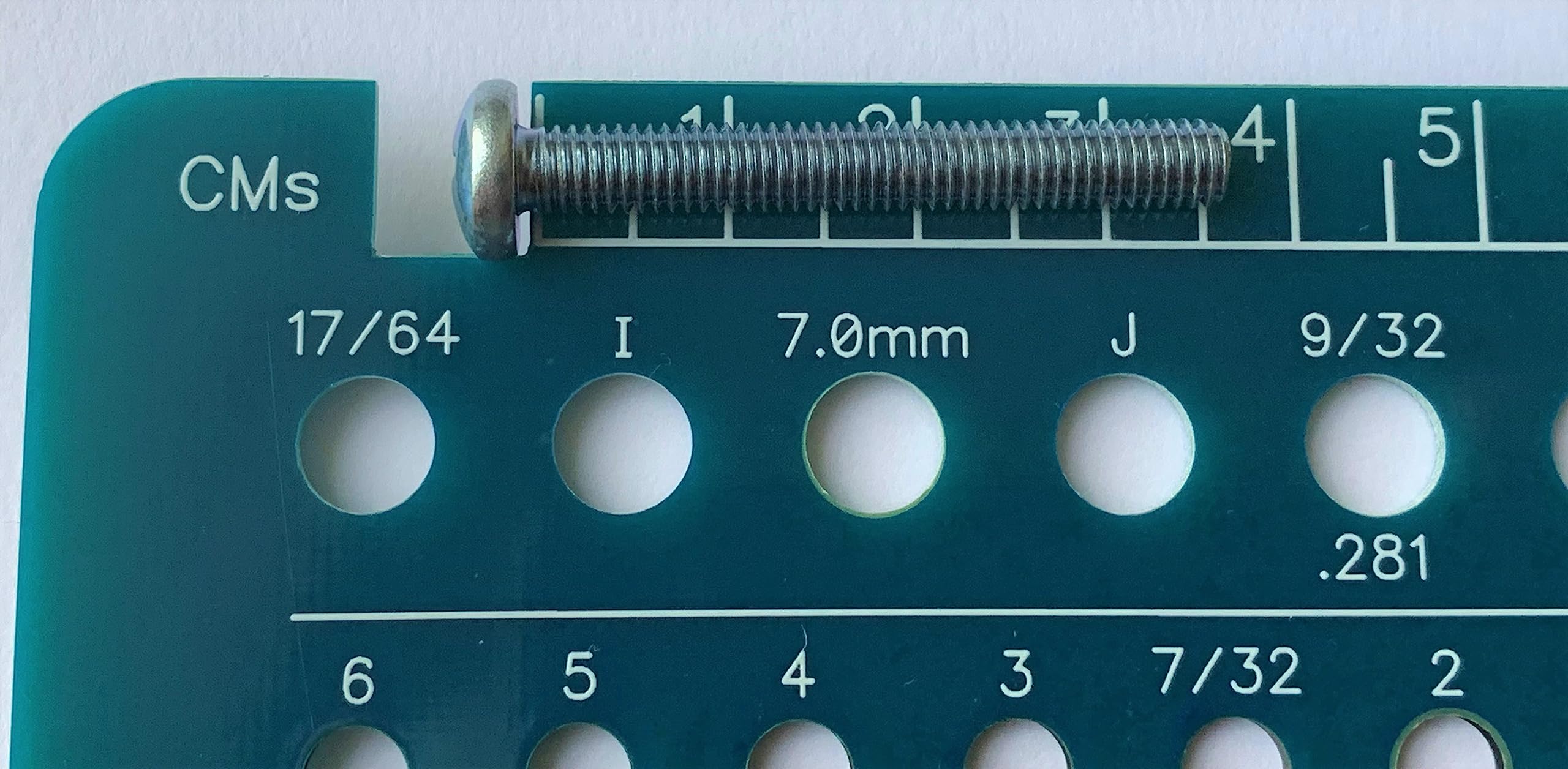 Holistic Drill Bit Gauge - 3 Drill Bit Gauges in One