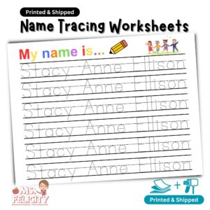 Personalized Name Tracing Worksheets: Handwriting Practice