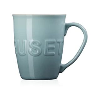 Le Creuset Stoneware 20 oz Extra-Large Logo Coffee Mug, Sea Salt