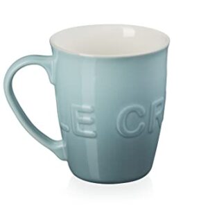 Le Creuset Stoneware 20 oz Extra-Large Logo Coffee Mug, Sea Salt