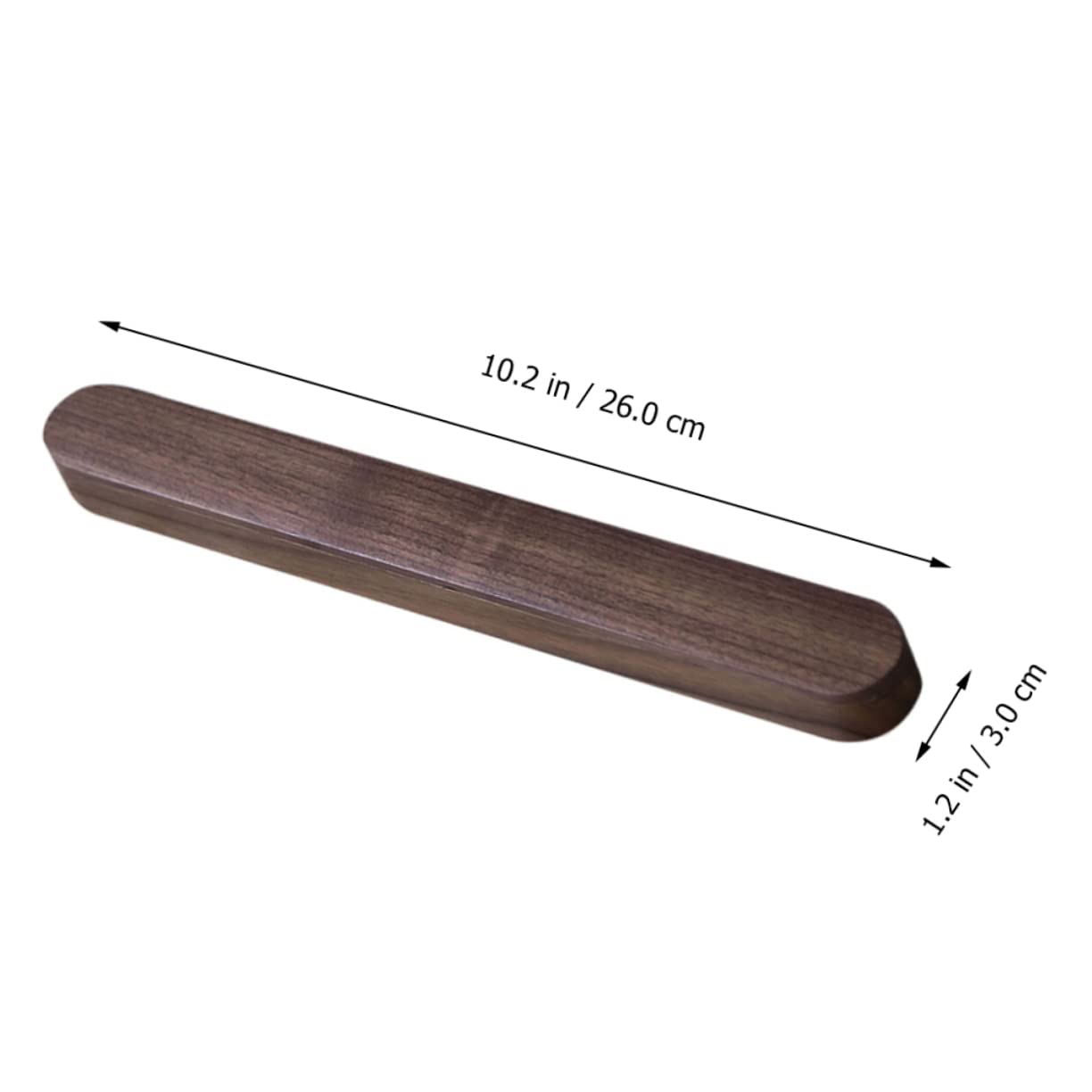 SHOWERORO Solid Wood Chopsticks Box Chopsticks Camping Holder Travel Silverware Travel Chopsticks with Case Silverware Case Chinese Chopsticks Black Walnut Solid Wood Fork Student Outdoor