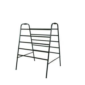 easy-up a frame pad rack | pad drying | portable and free standing | folds for easy storage | large capacity