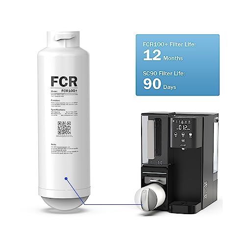 Frizzlife FCR100+ Replacement RO Membrane Filter Cartridge For WB99 Countertop Reverse Osmosis Water Filter System