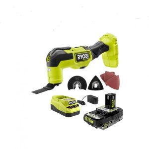 ryobi one+ hp 18v brushless cordless multi-tool kit with 2.0 ah high performance battery and charger