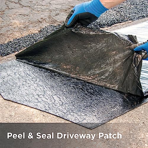 ADFORS Peel & Seal Driveway Patch for Long Lasting Pothole Repair