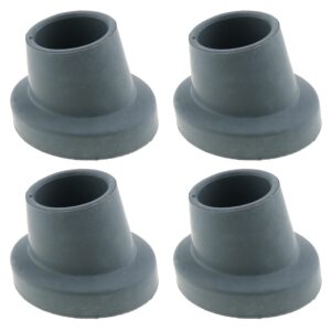 feet for shower chair luorng 4pcs 1-1/8" i.d slope rubber tips non slip feet for shower chair bath seat