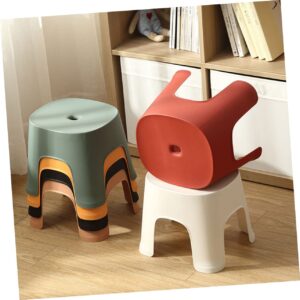 GRIRIW Multi Use Step Stool Home Low Stool Shoes Wearing Bathroom Kitchen Stool