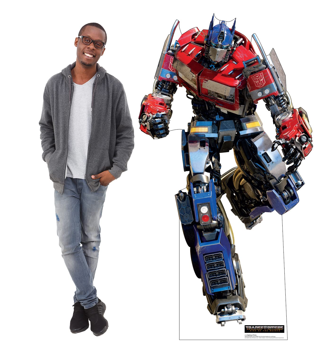 Cardboard People Optimus Prime Life Size Cardboard Cutout Standup - Transformers: Rise of The Beasts (2023 Film)